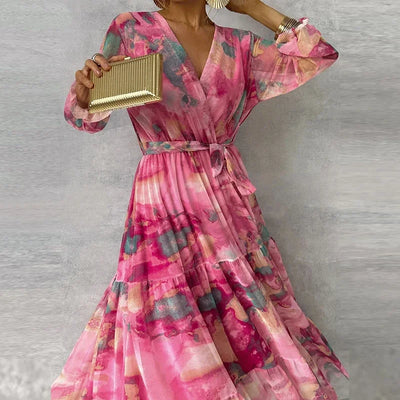 Emily | Robe Fleurie Élégante