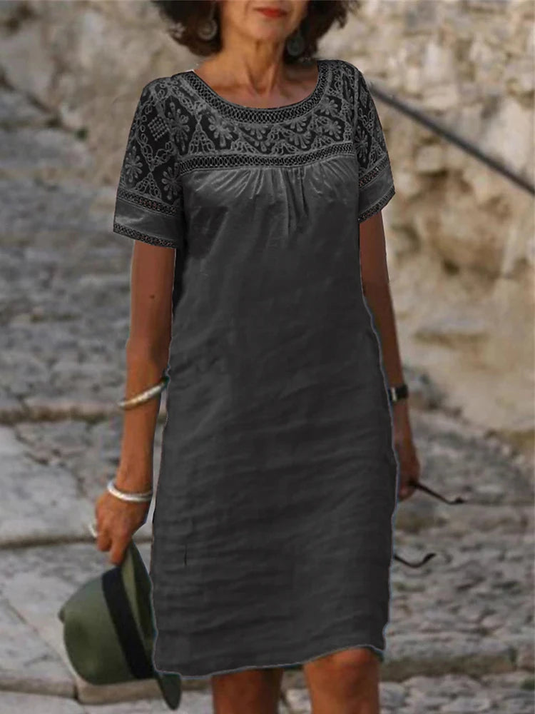 Solène | Robe Dentelle À L'elegance Intemporelle