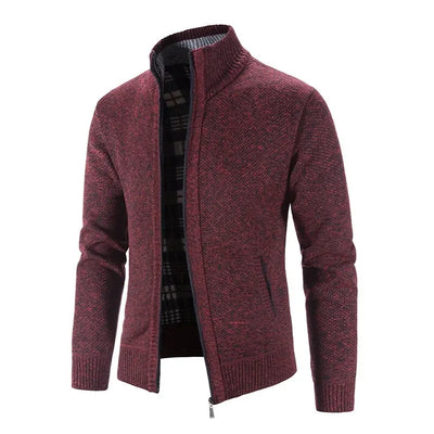 Éloi | Cardigan zippé en maille