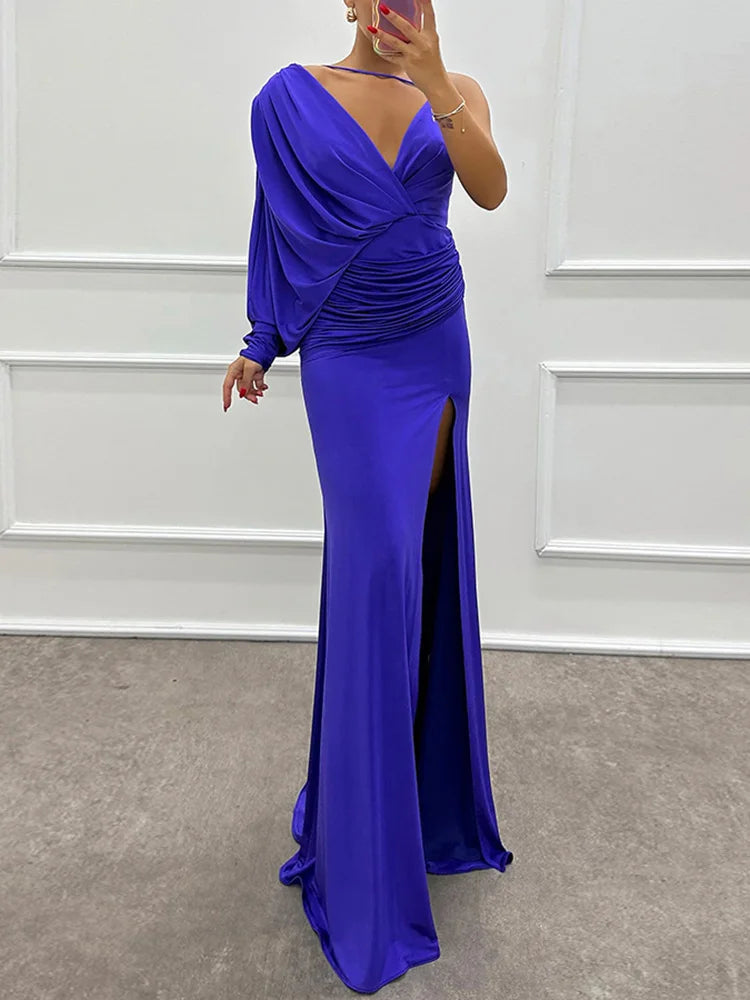 Iliana | Robe à Épaule Unique