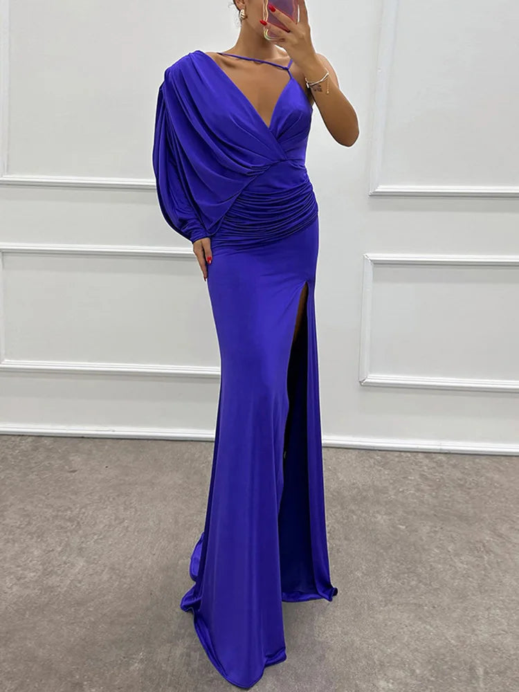 Iliana | Robe à Épaule Unique