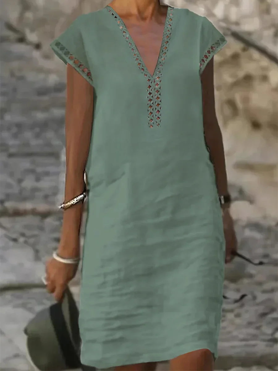 Lison | Robe Midi À L'Elegance Intemporelle