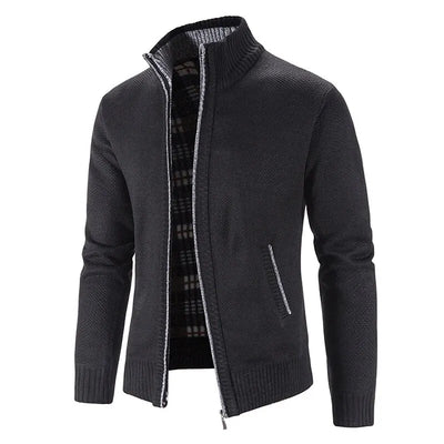 Éloi | Cardigan zippé en maille