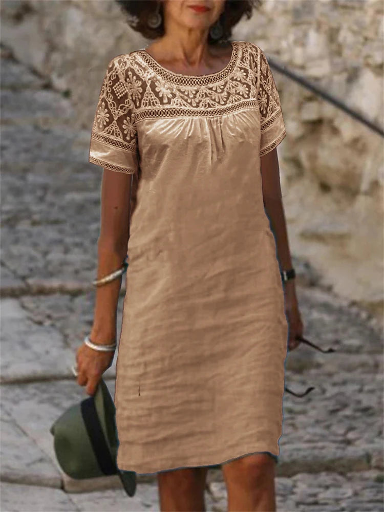 Solène | Robe Dentelle À L'elegance Intemporelle