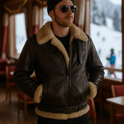 Rocky | Veste Cuir Chaude (Édition Limitée)