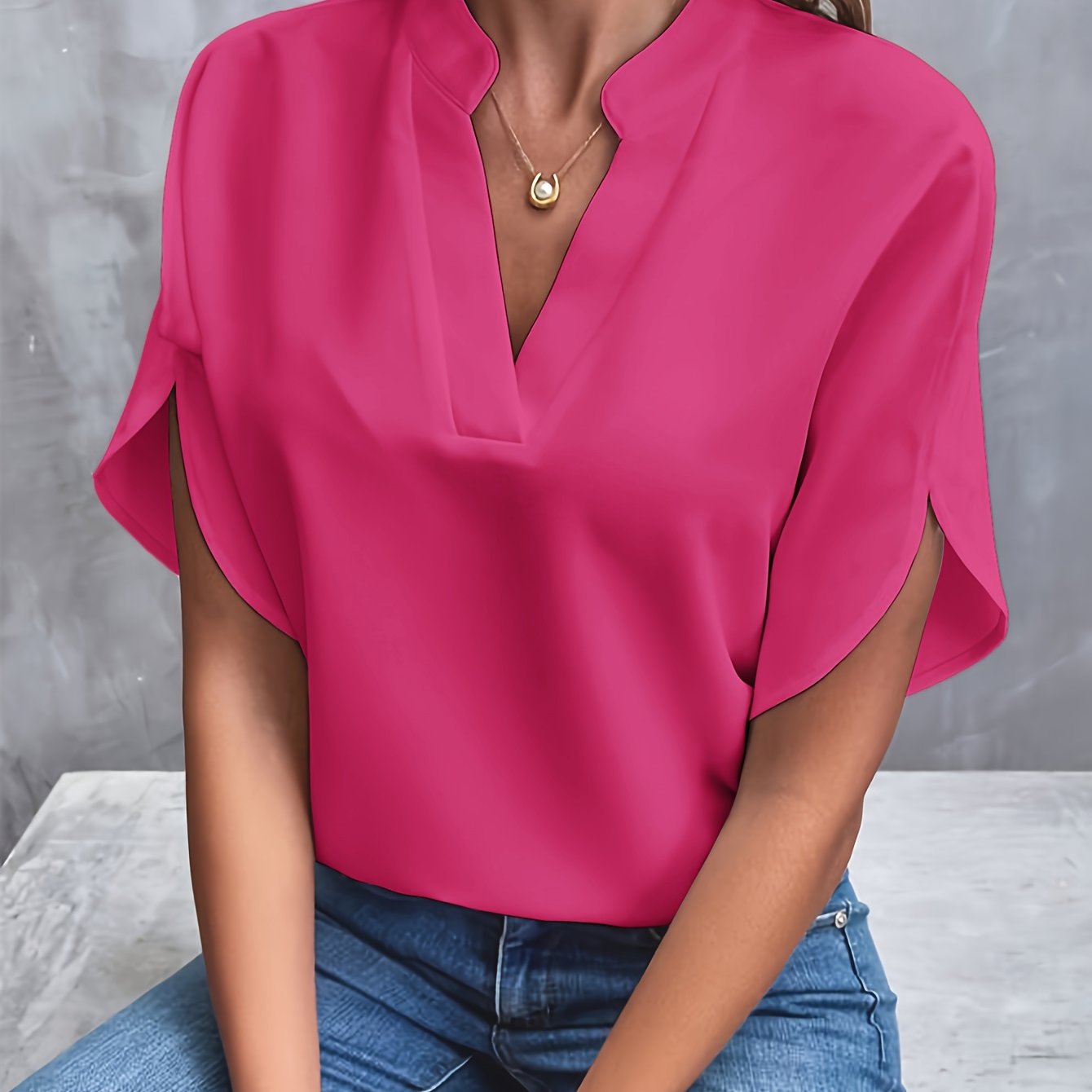 Vivian | Blouse élégante pour femme à la coupe flatteuse