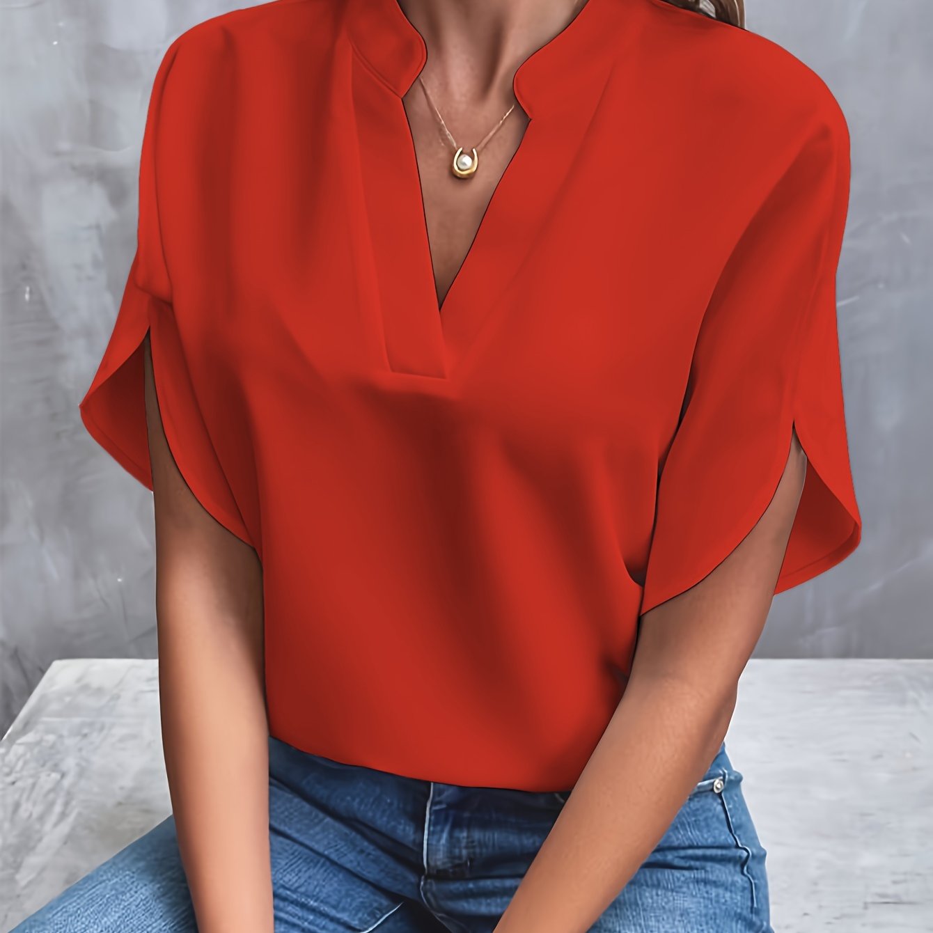 Vivian | Blouse élégante pour femme à la coupe flatteuse