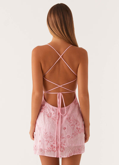 Justine | Robe mini à sequins