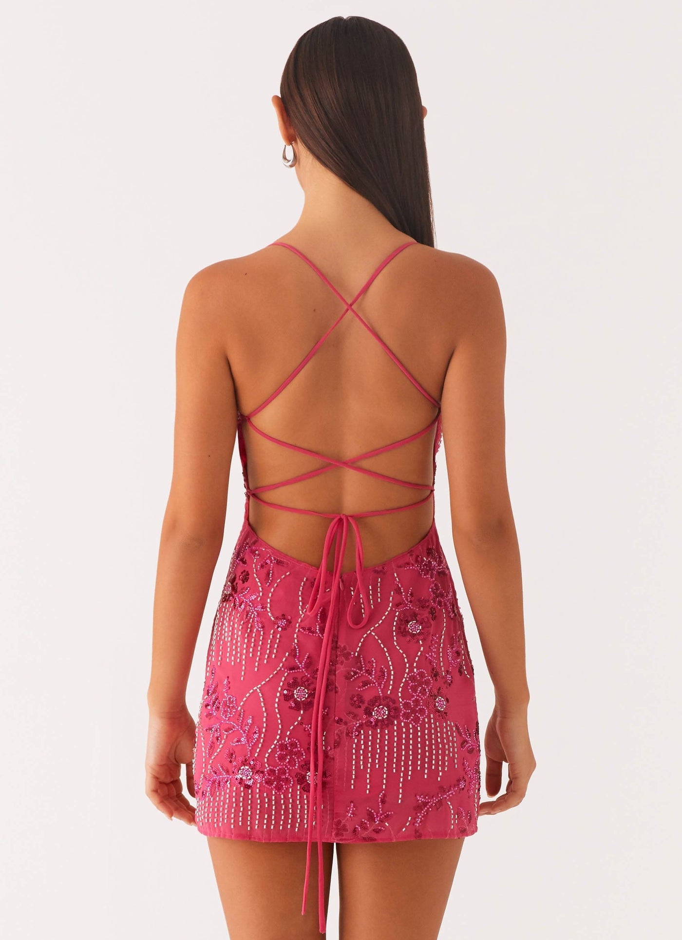 Justine | Robe mini à sequins