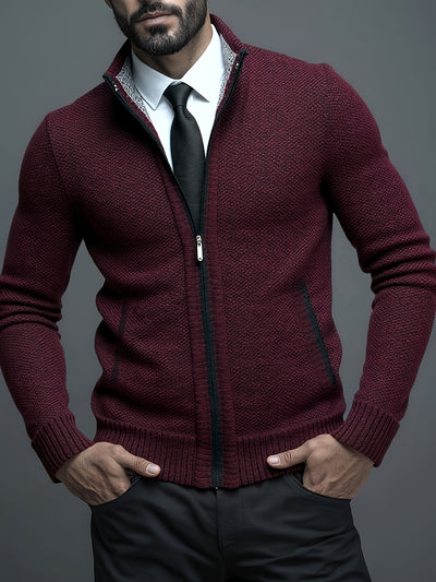 Théodore | Cardigan zippé en maille
