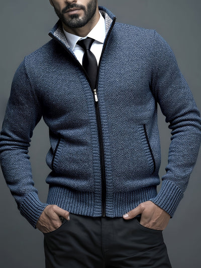 Théodore | Cardigan zippé en maille