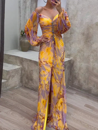 Kristine | Élégante robe à décolleté en V