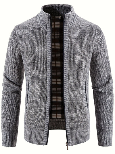 Théodore | Cardigan zippé en maille