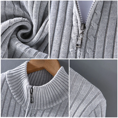 Massimo | Cardigan pour homme en coton luxueux