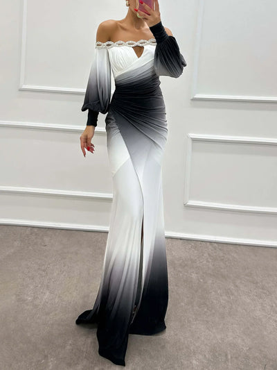 Delia | Robe Off-Shoulder