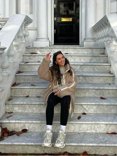 Liora | Veste Polaire Teddy Tendance