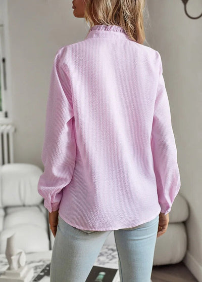 Aude | Blouse féminine aux plis délicats