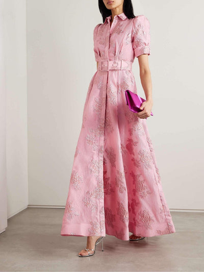 Rebecca | Robe courte à manches bouffantes