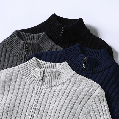 Massimo | Cardigan pour homme en coton luxueux