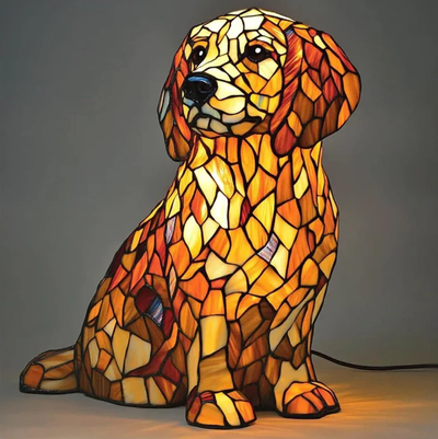 Pacôme | Lampe Lumière Spirituelle Golden Retriever