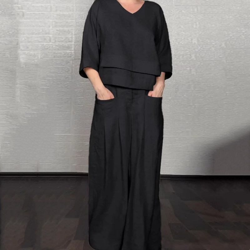 Saint-Clair | Ensemble minimaliste deux-pièces pour femme