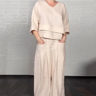 Saint-Clair | Ensemble minimaliste deux-pièces pour femme