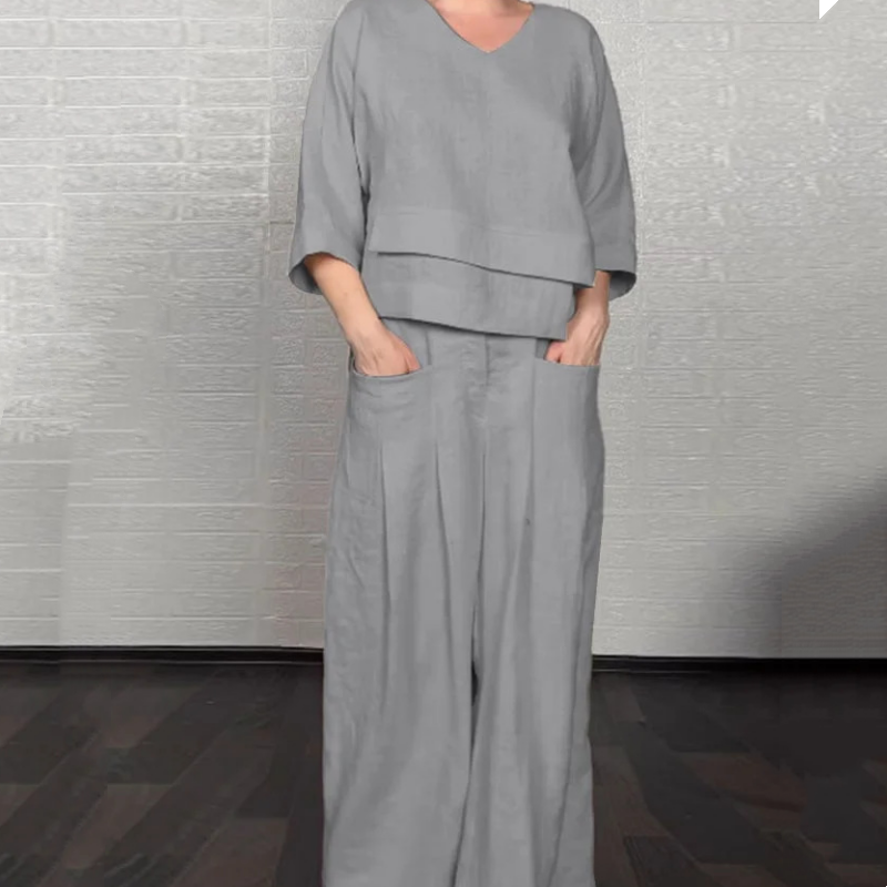 Saint-Clair | Ensemble minimaliste deux-pièces pour femme