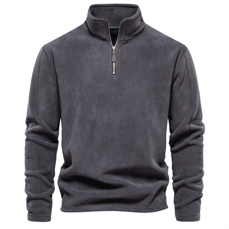 Joshua | Pull homme zippé quart avec confort ultime