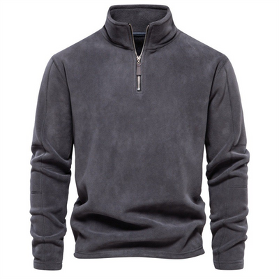 Joshua | Pull homme zippé quart avec confort ultime