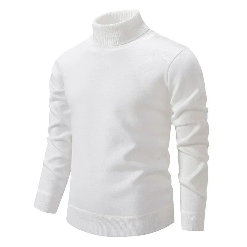 Franck | Pull col roulé intemporel pour homme