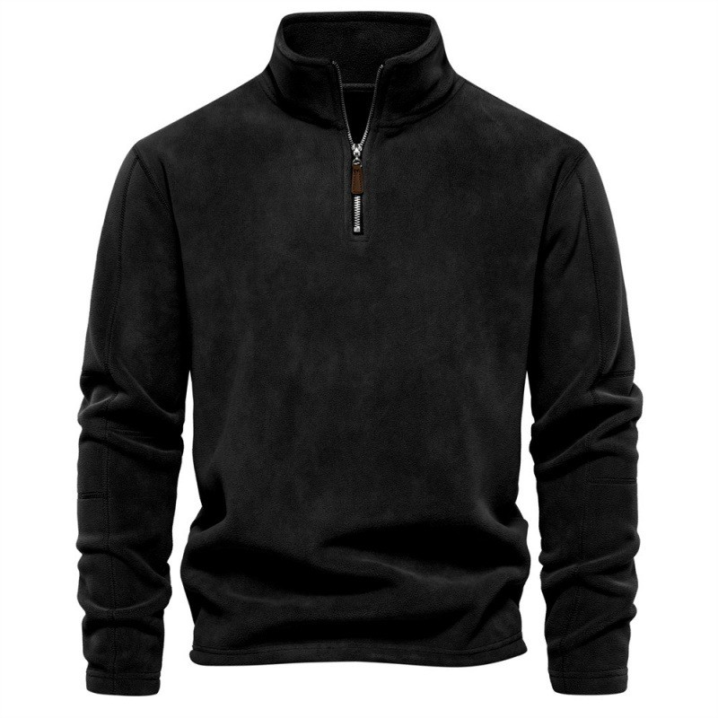 Joshua | Pull homme zippé quart avec confort ultime