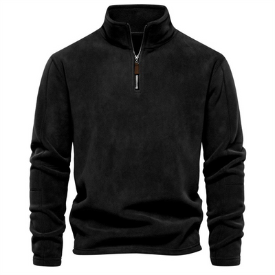 Joshua | Pull homme zippé quart avec confort ultime